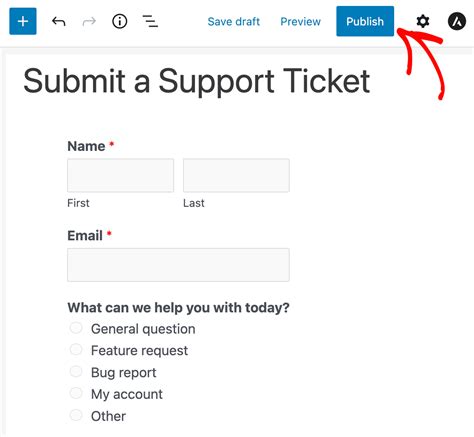 submit support ticket.